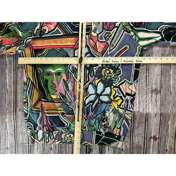 Paul Smith All Over Print Hoodie size Large multicolor made in Portugal